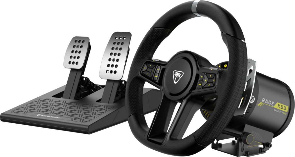 Turtle Beach mängurool + pedaalid VelocityOne Race Set KD3 Xbox