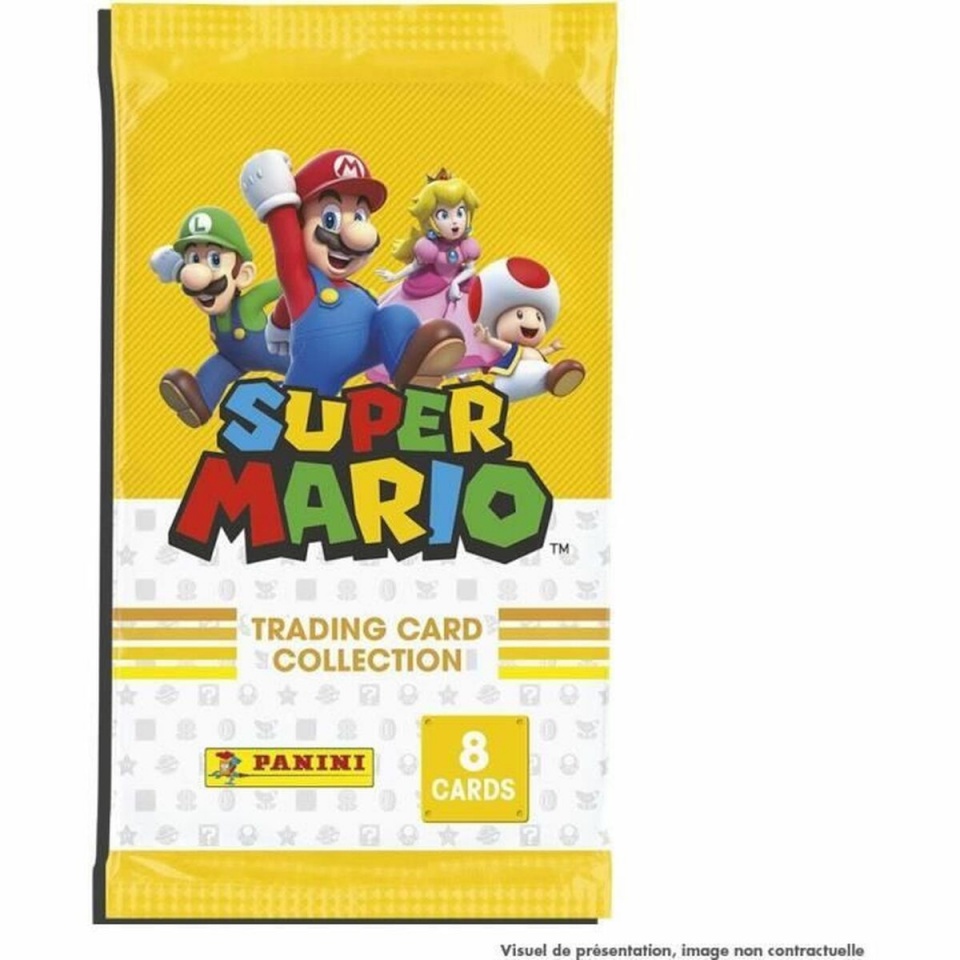 Panini Kogumiskaartide pakk super mario bros.