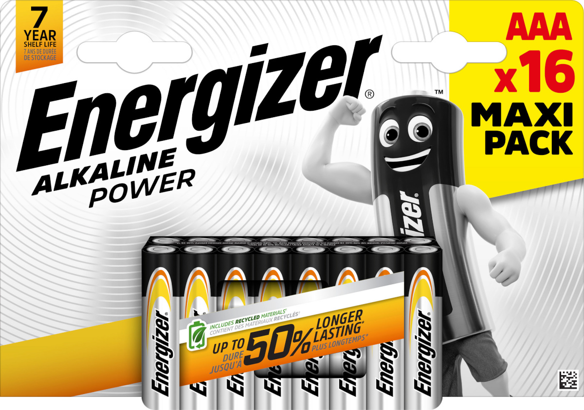 Energizer patarei Energizer Alkaline Power AAA CHP16