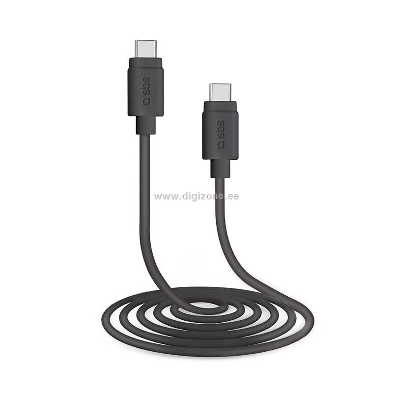 SBS kaabel USB-C - USB-C 1,5m
