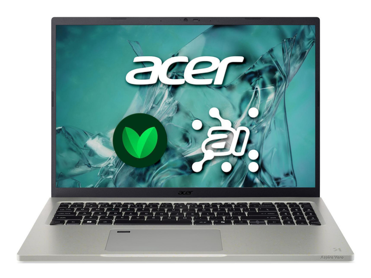 Acer sülearvuti Aspire Vero 16 (AV16-71P-57YB) 16,0" WUXGA, IPS, Intel Ultra 5-225H (13 TOPS), 16GB RAM, 512GB SSD, Windows 11