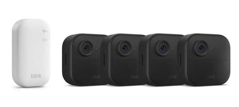 Amazon turvakaamera Blink Outdoor 4 (4 Camera System with Sync Module), must