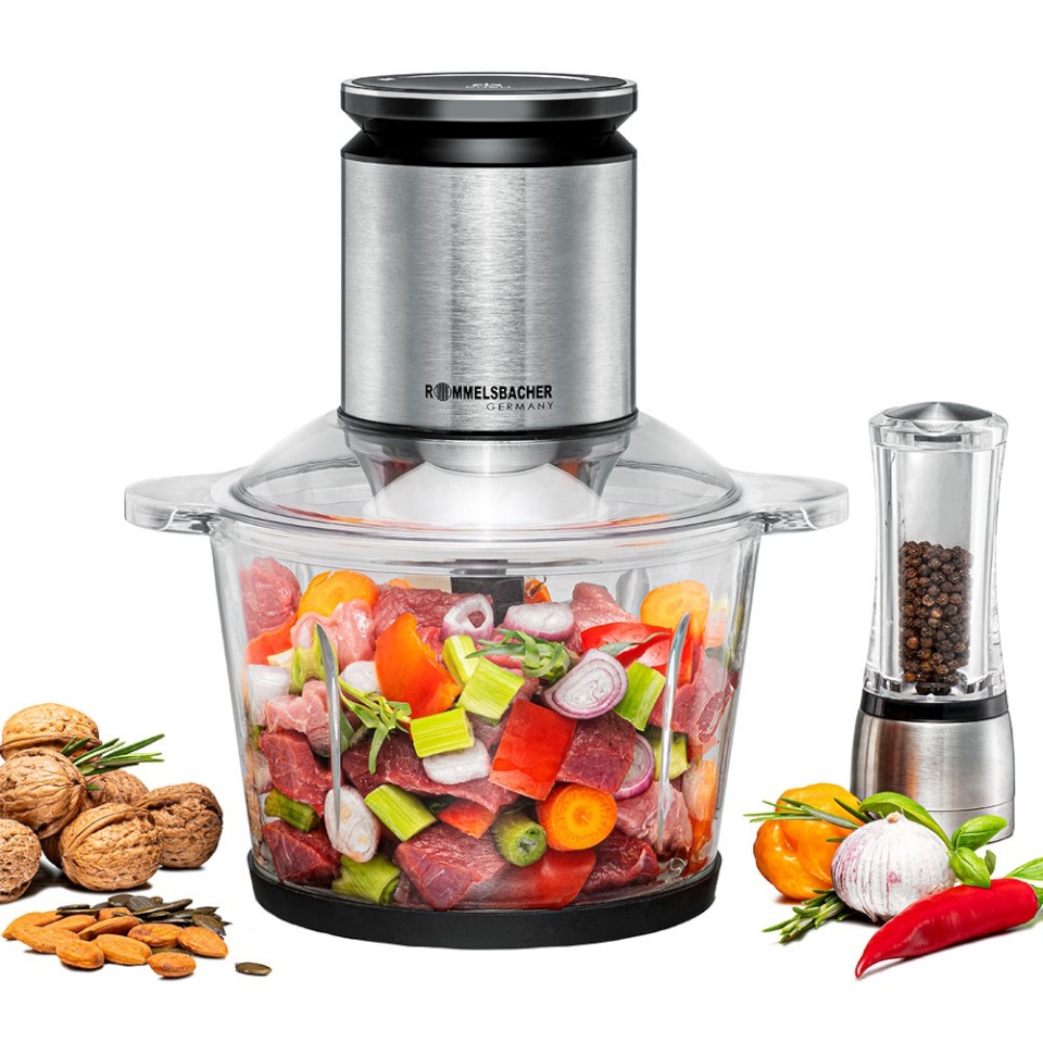 Rommelsbacher minipurustaja MZ800 Multi Chopper, roostevaba teras