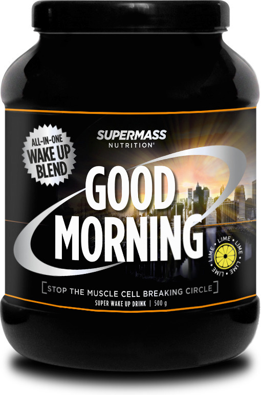 Supermass Nutrition toidulisand Good Morning Drink Powder, Lime, 500g
