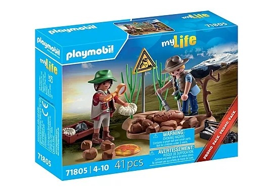 Playmobil klotsid 71805 My Life 71805 Paleontology Dig