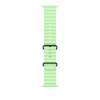 Apple 49mm Neon roheline Ocean Band - must Titanium Finish