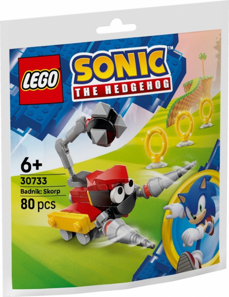LEGO klotsid 30733 Sonic the Hedgehog Badnik: Skorp (Polybag)