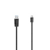Hama laadimiskaabel Essential Line, USB-A 3.2 - USB-C, 3A, 1,5m, must