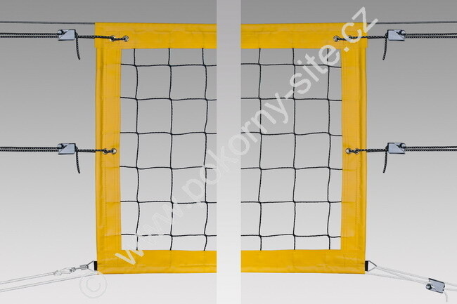 Pokorny rannavõrkpalli võistlusvõrk Beach Sport, kevlar 3 mm