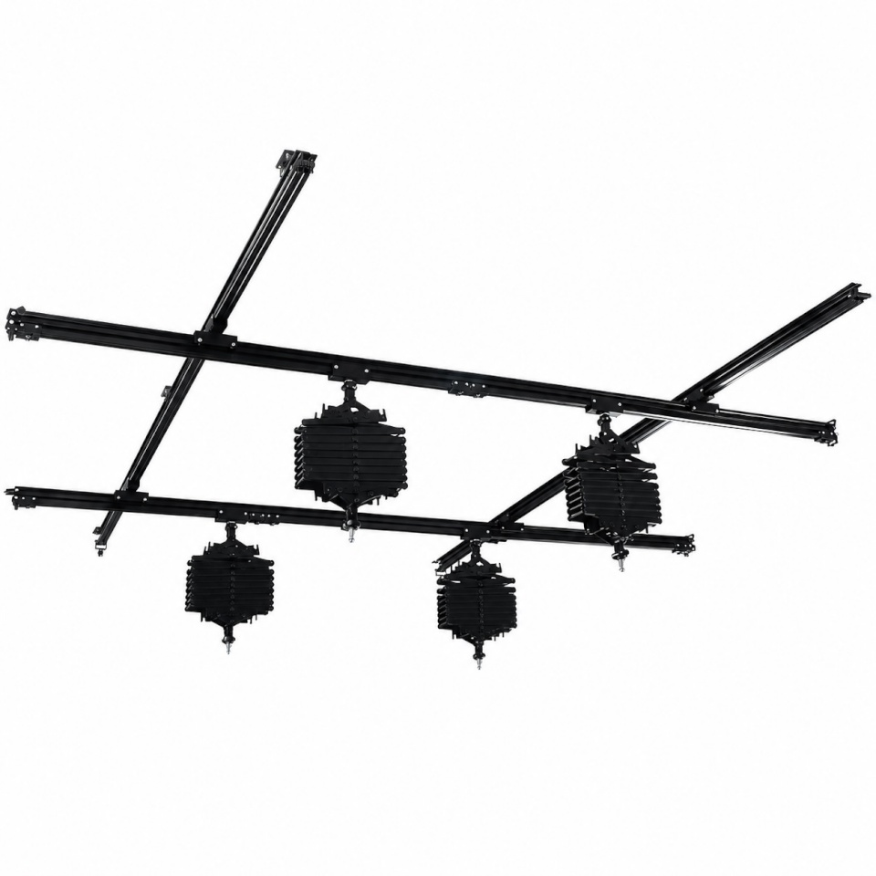 Falcon Eyes Ceiling Rail System B-3030D 3x3 m incl. 4 Pantographs