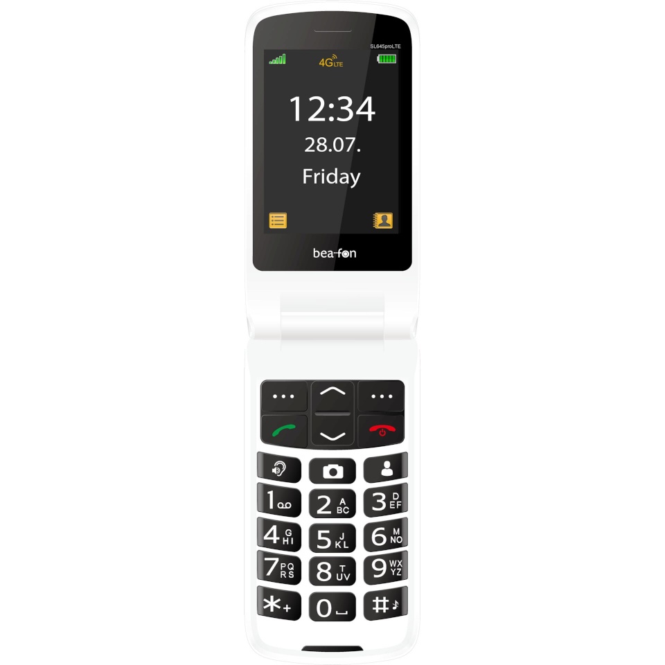 Beafon telefon Bea-Fon SL645pro LTE must-valge
