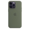 Apple kaitsekest iPhone 14 Pro Max Silicone Case with MagSafe - Olive