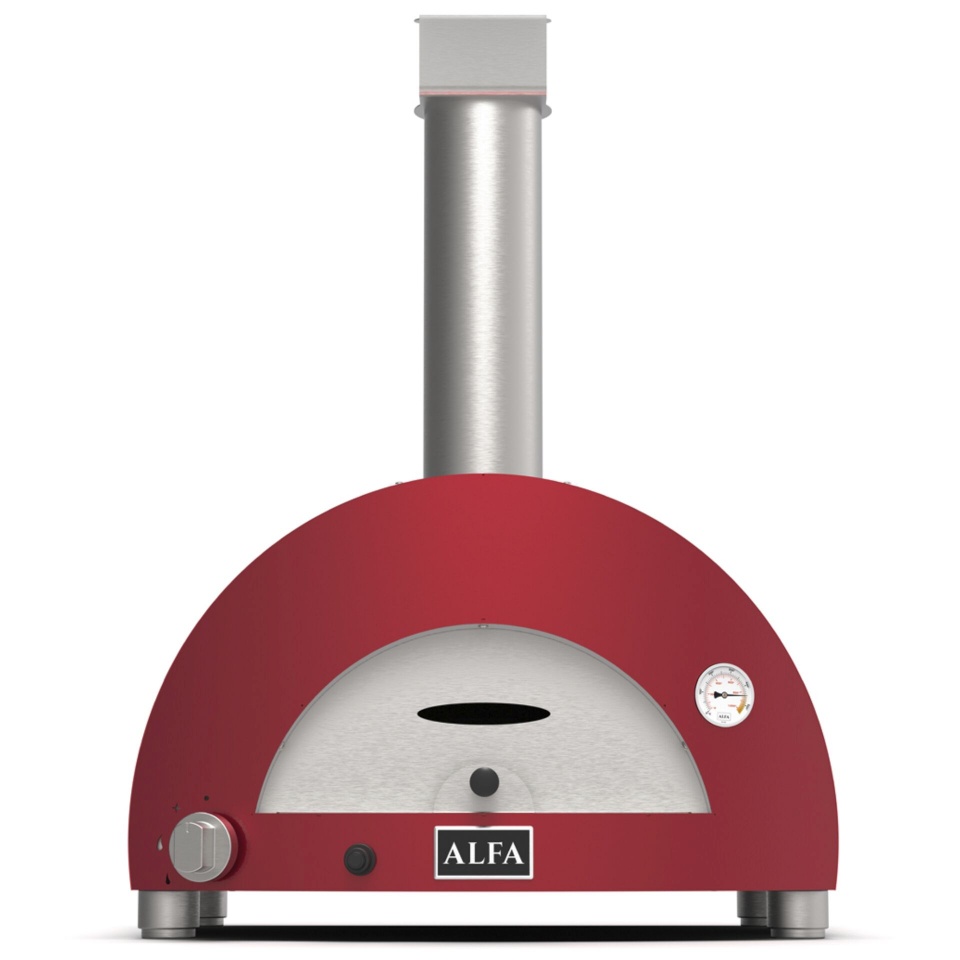 Alfa Forni pitsaahi Moderno 1 Pizza Gas punane