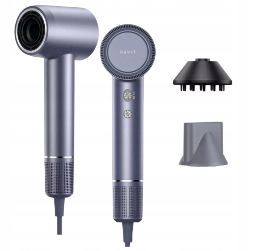 Havit föön HD202EU Hair Dryer, 1600W, sinine 