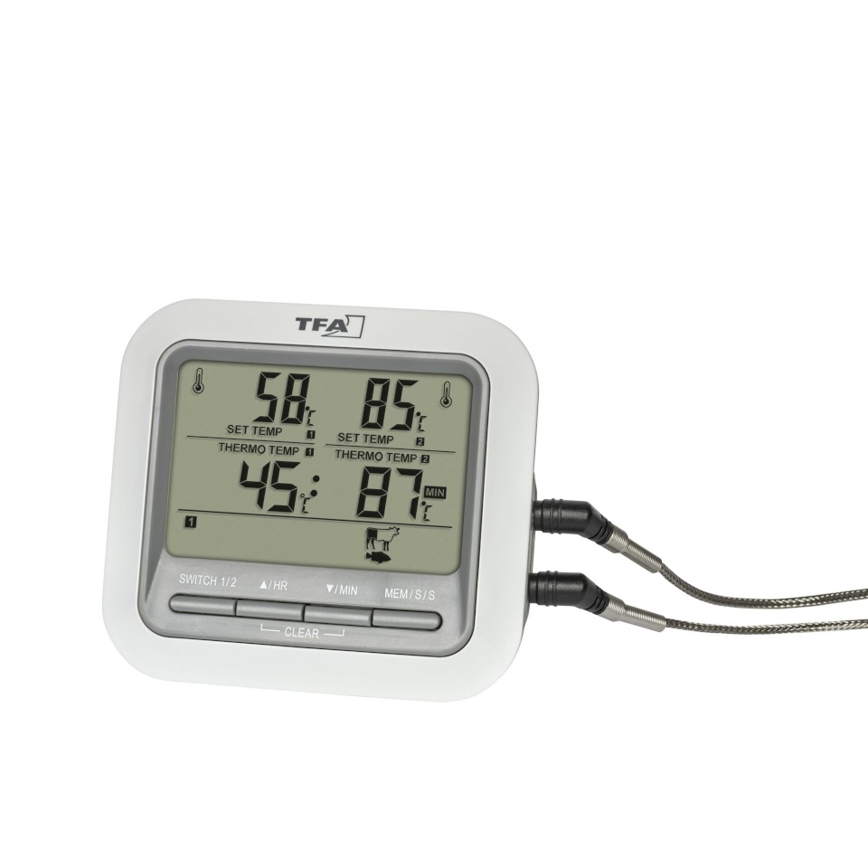 TFA lihatermomeeter 14.1516.02 digitales Bratenthermometer