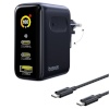 Baseus laadija PicoGo AE21 Charger 2C+A 100W must + Type-C 1.5m must