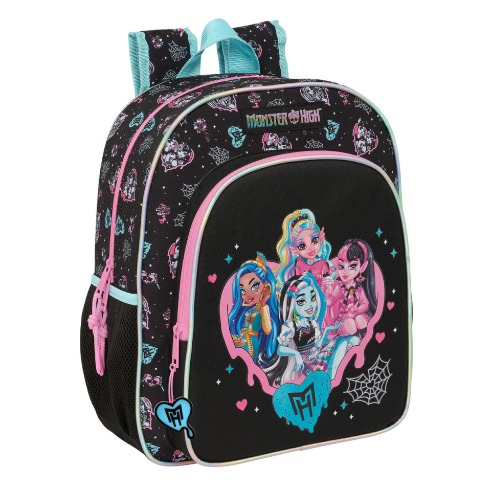 Monster High seljakott must 32x38x12cm