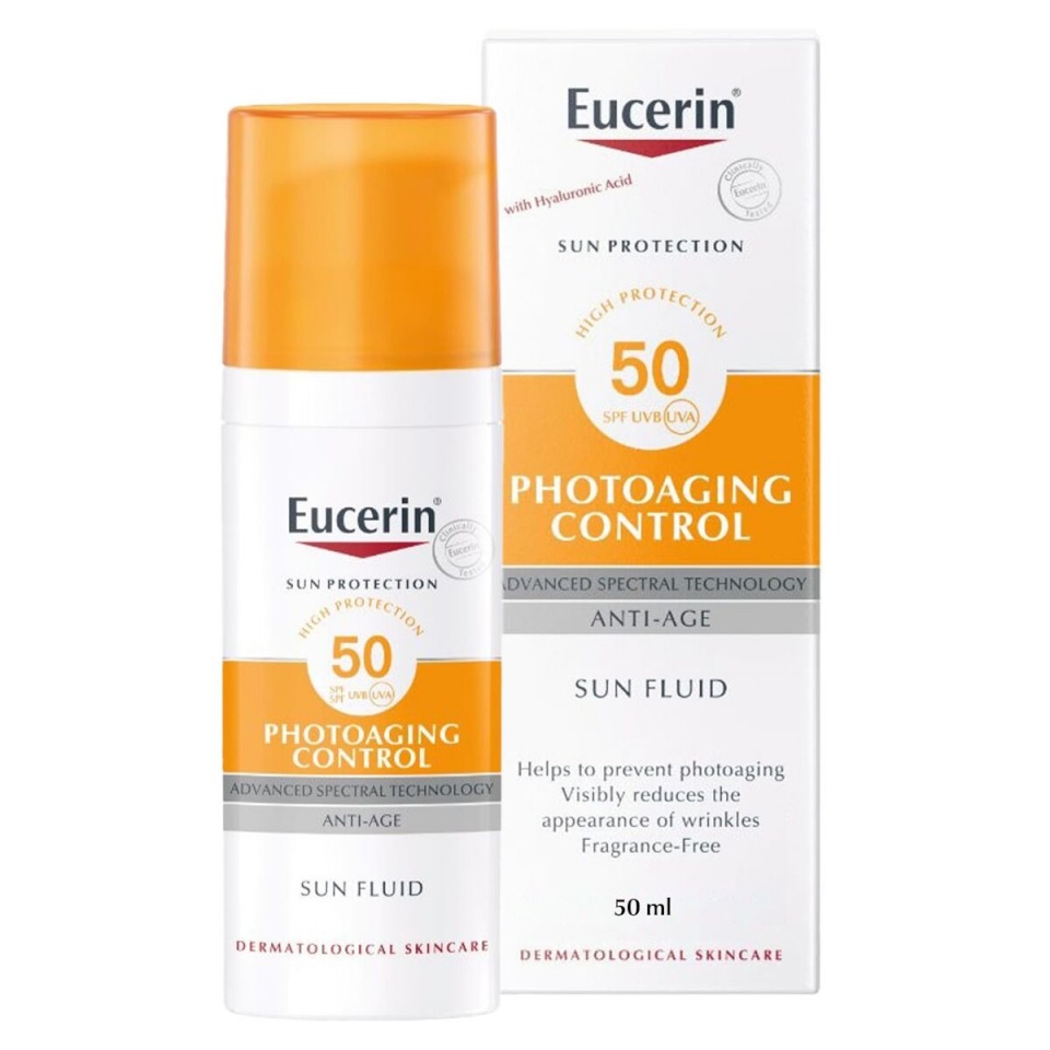 Eucerin päevituskreem näole