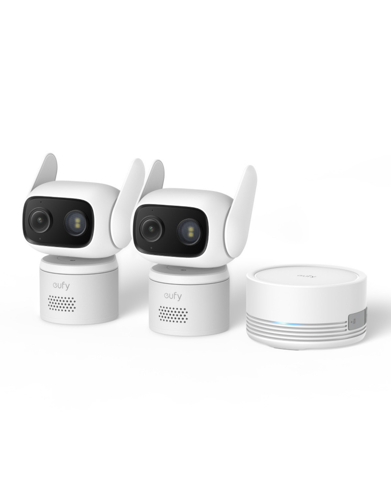 Anker turvakaamera WiredCam C31 Dual Wired Security Camera Bundle, valge