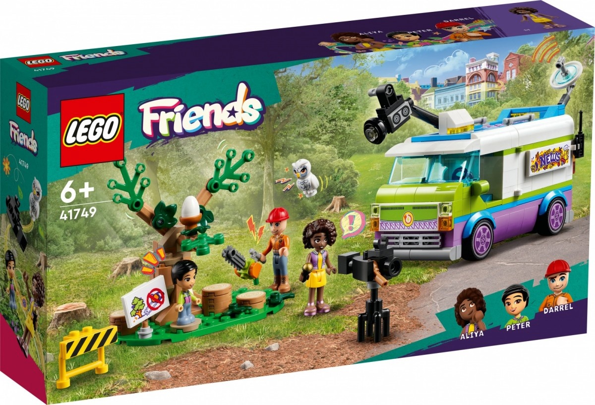 Lego klotsid Friends 41749 Newsroom Van