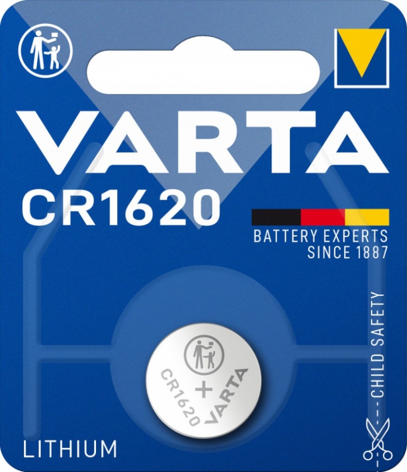 Varta patarei Lithium CR1620-10pack