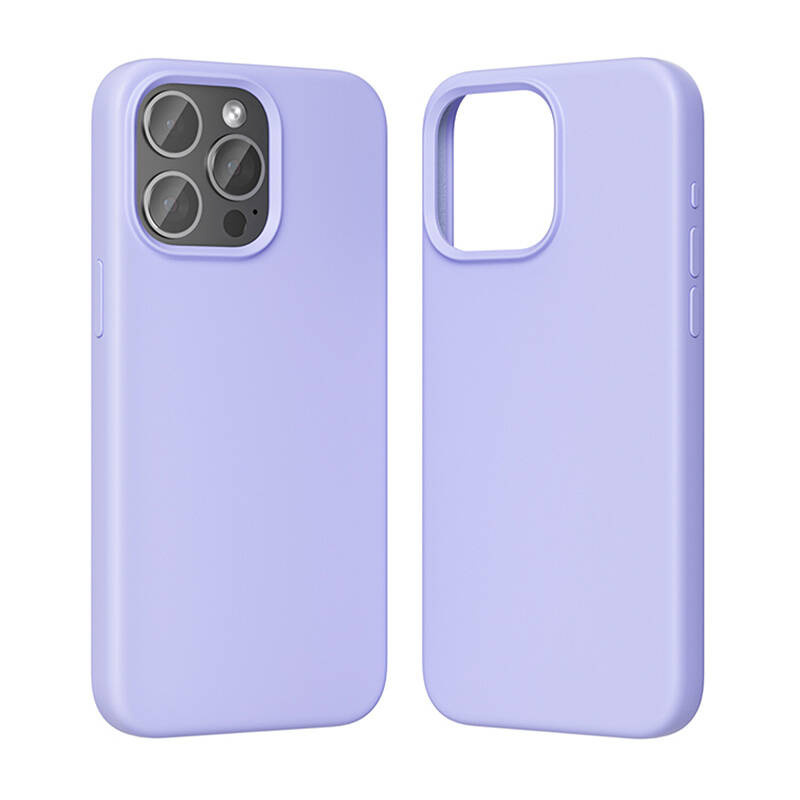 Vention kaitsekest KUFV0-40 Silicone Case for iPhone 15 Pro Max (lilla)