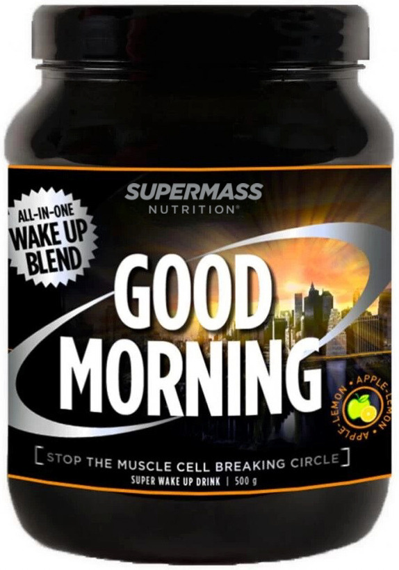 Supermass Nutrition toidulisand Good Morning Drink Powder, Apple-Lemon, 500g