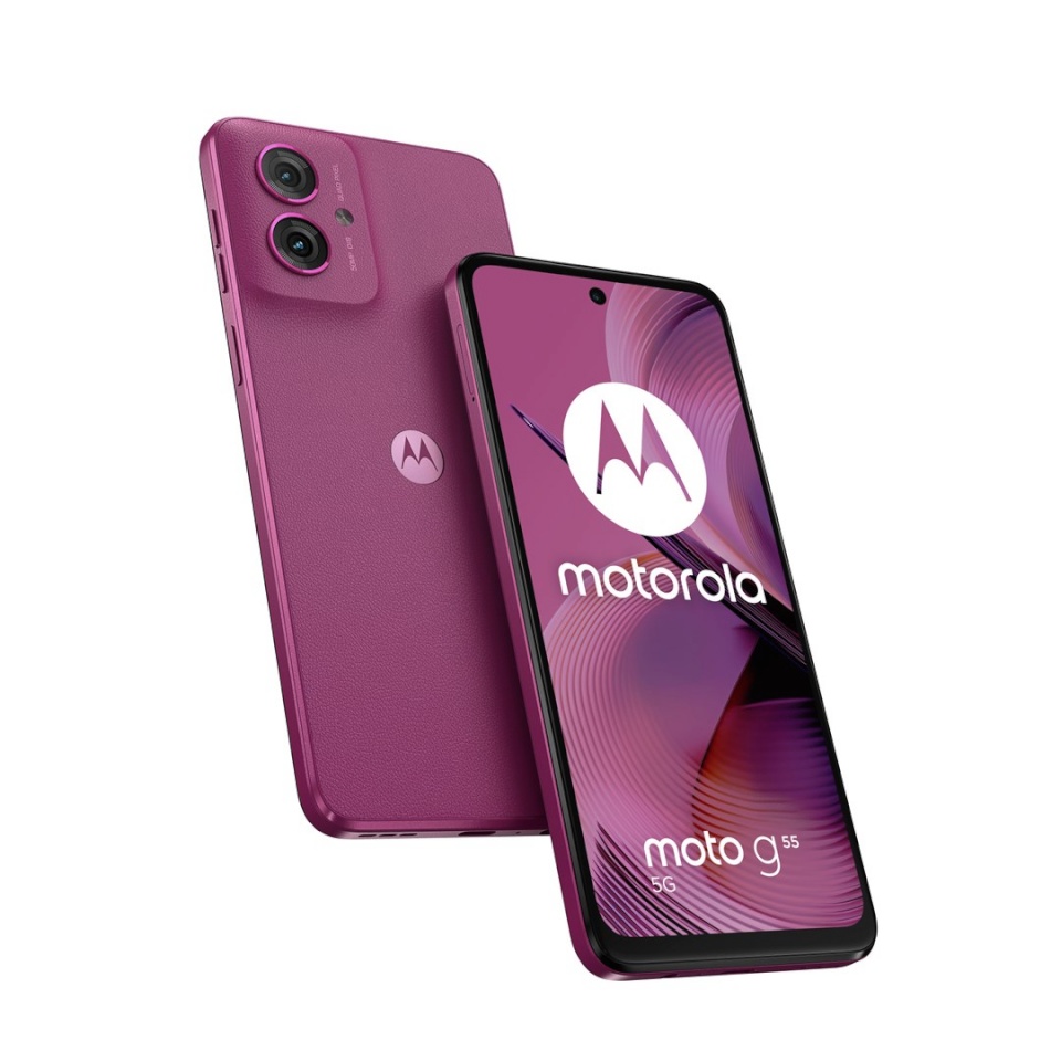 Motorola mobiiltelefon Moto G55 8/256GB 5G Twilight lilla