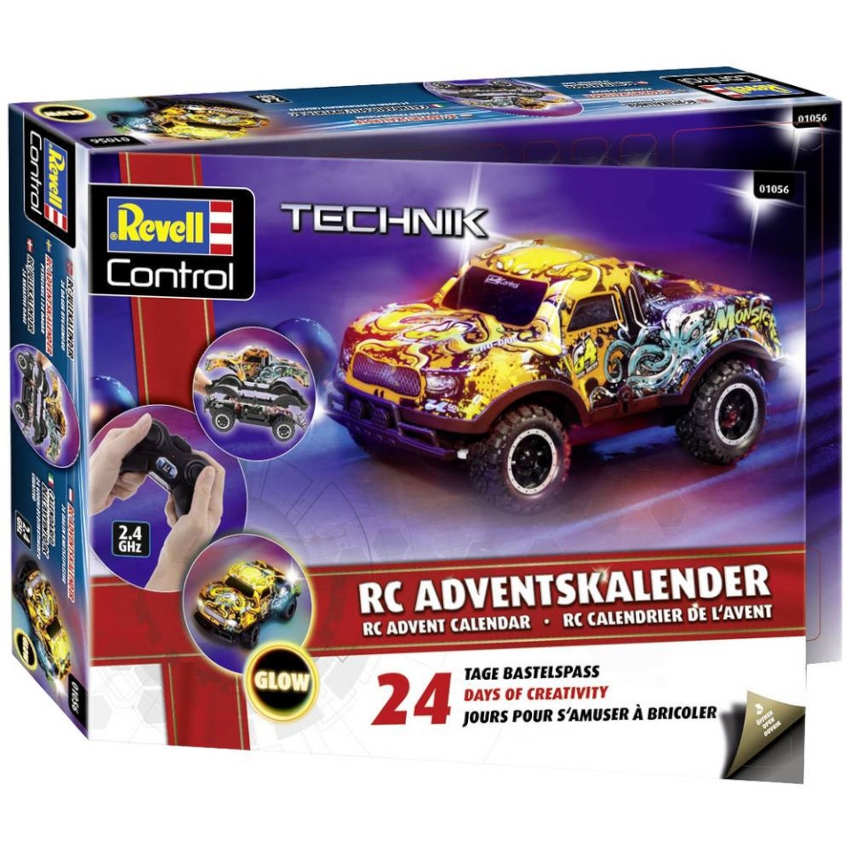 Revell advendikalender Advent Calendar 2025 R/C Christmas Driver 1:22