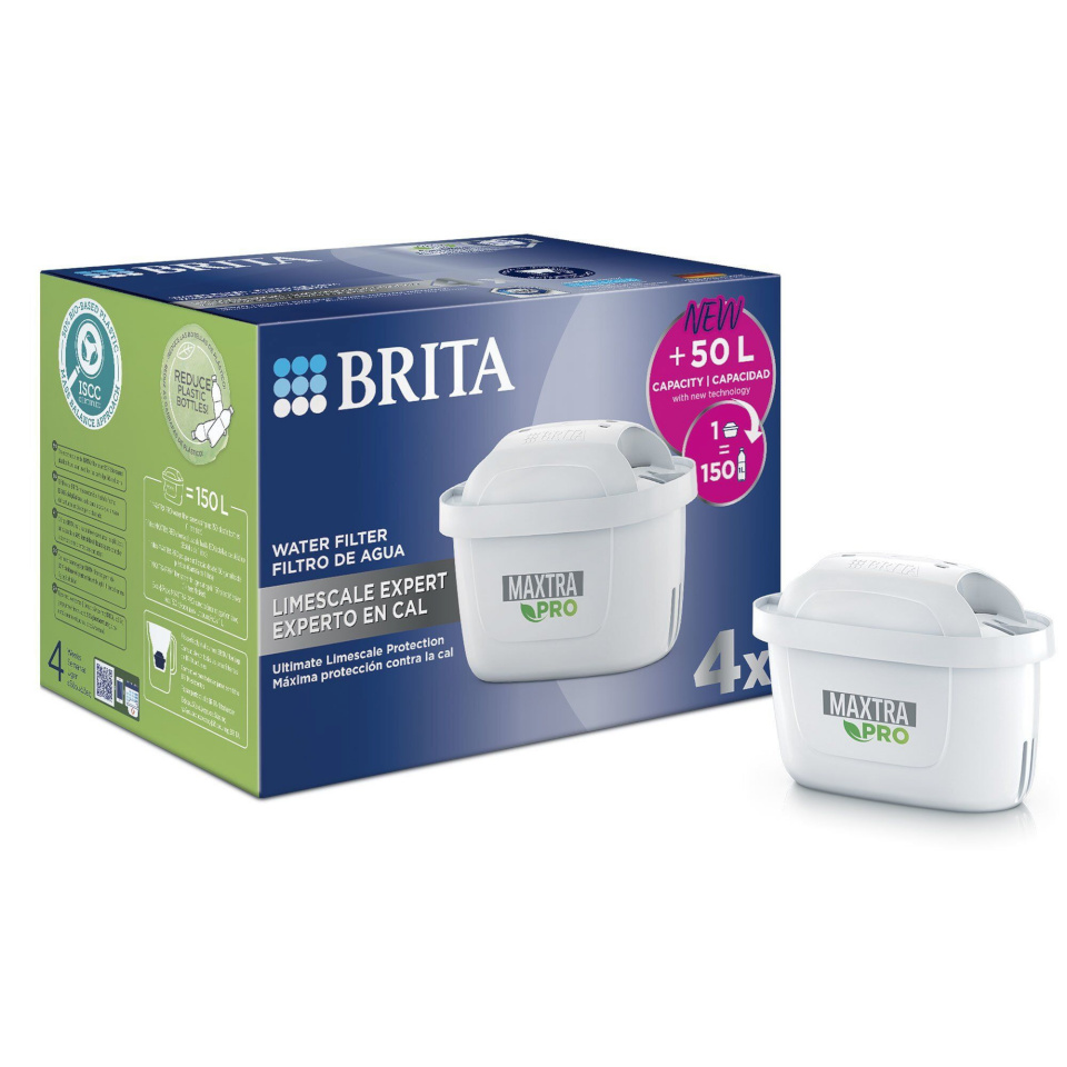 Brita MXPro Limescale Expert veefilter katlakivifilter 4 tk