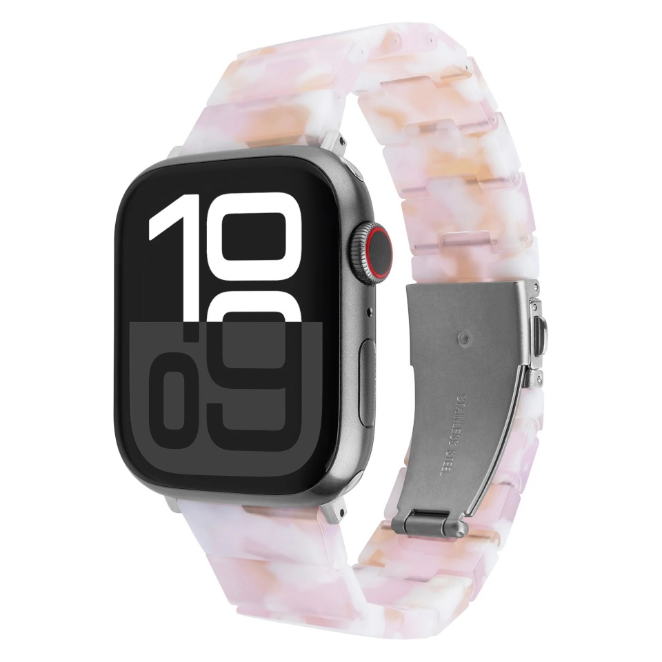 Fixed Resin Strap pro for Apple Watch 38/40/41, Candy roosa |