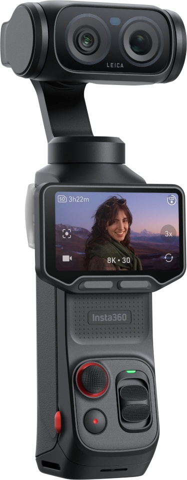 Insta360 videokaamera Luna Ultra standardpakett, kosmiliselt must