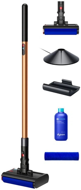 Dyson vee- ja tolmuimeja Pencil Wash Electric Mop, must/pronks 