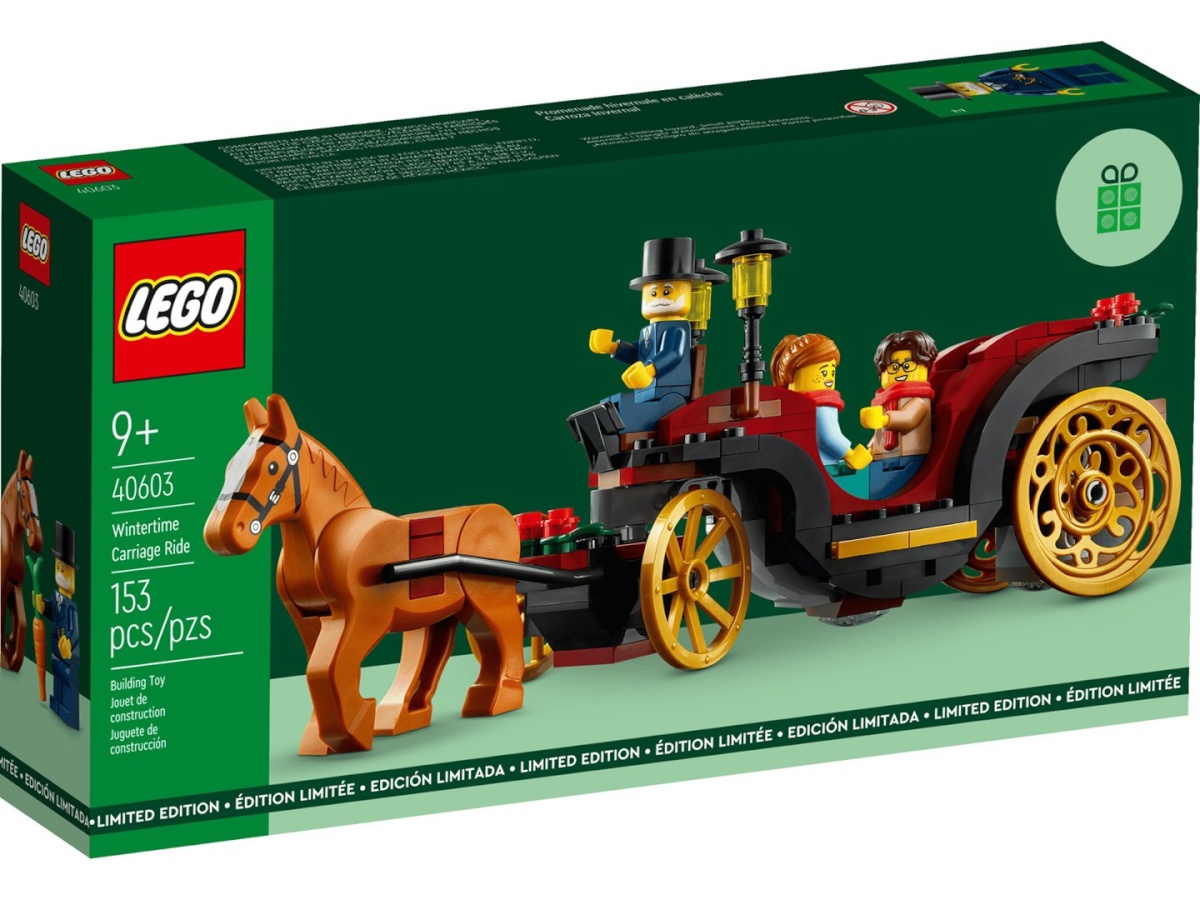 Lego klotsid 40603 Wintertime Carriage Ride