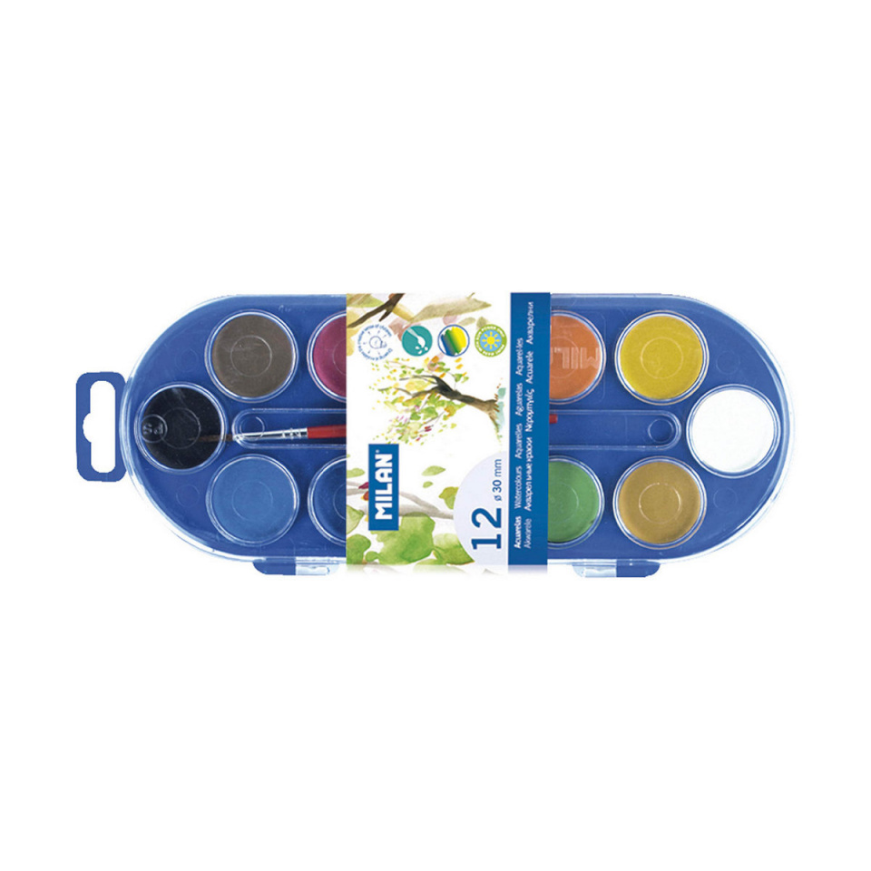 Milan akvarellvärvid