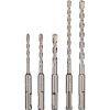 Makita puurikomplekt B-49052 SDS-VPLUS Drill Set Nr2 5-osaline