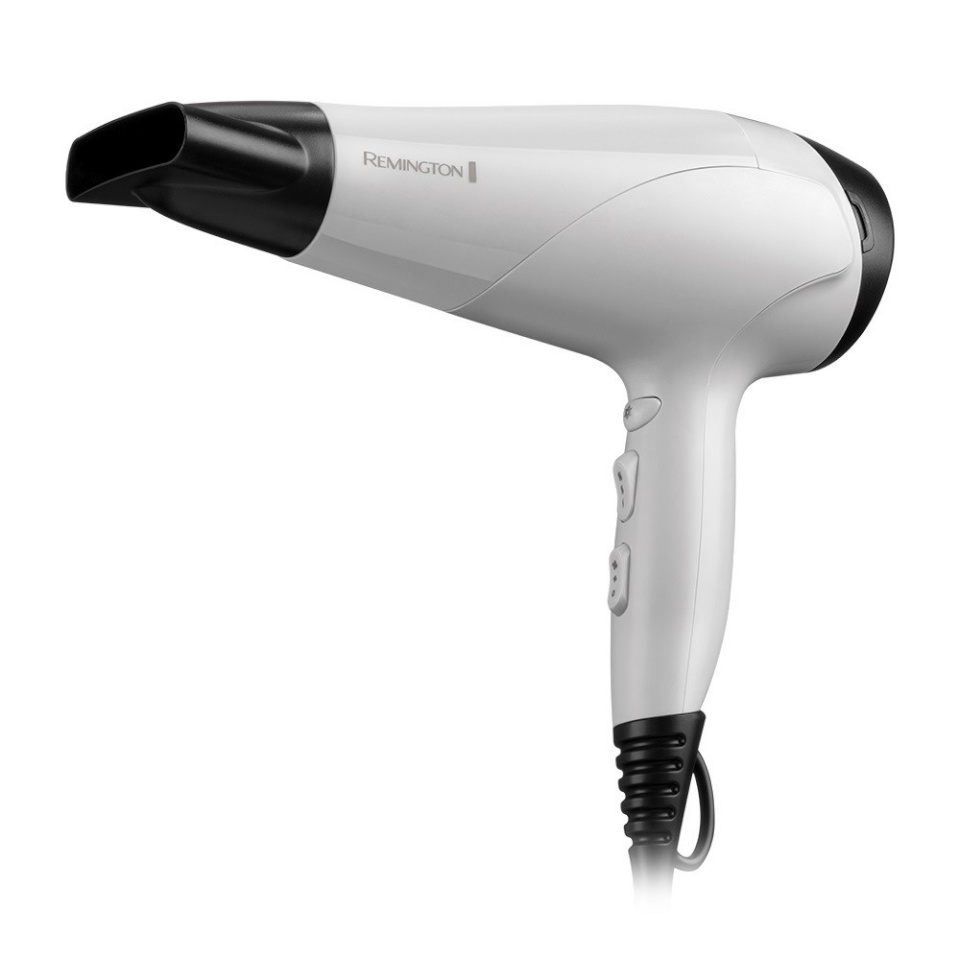 Remington föön D3194 Ionic Dry Hair Dryer, valge/must