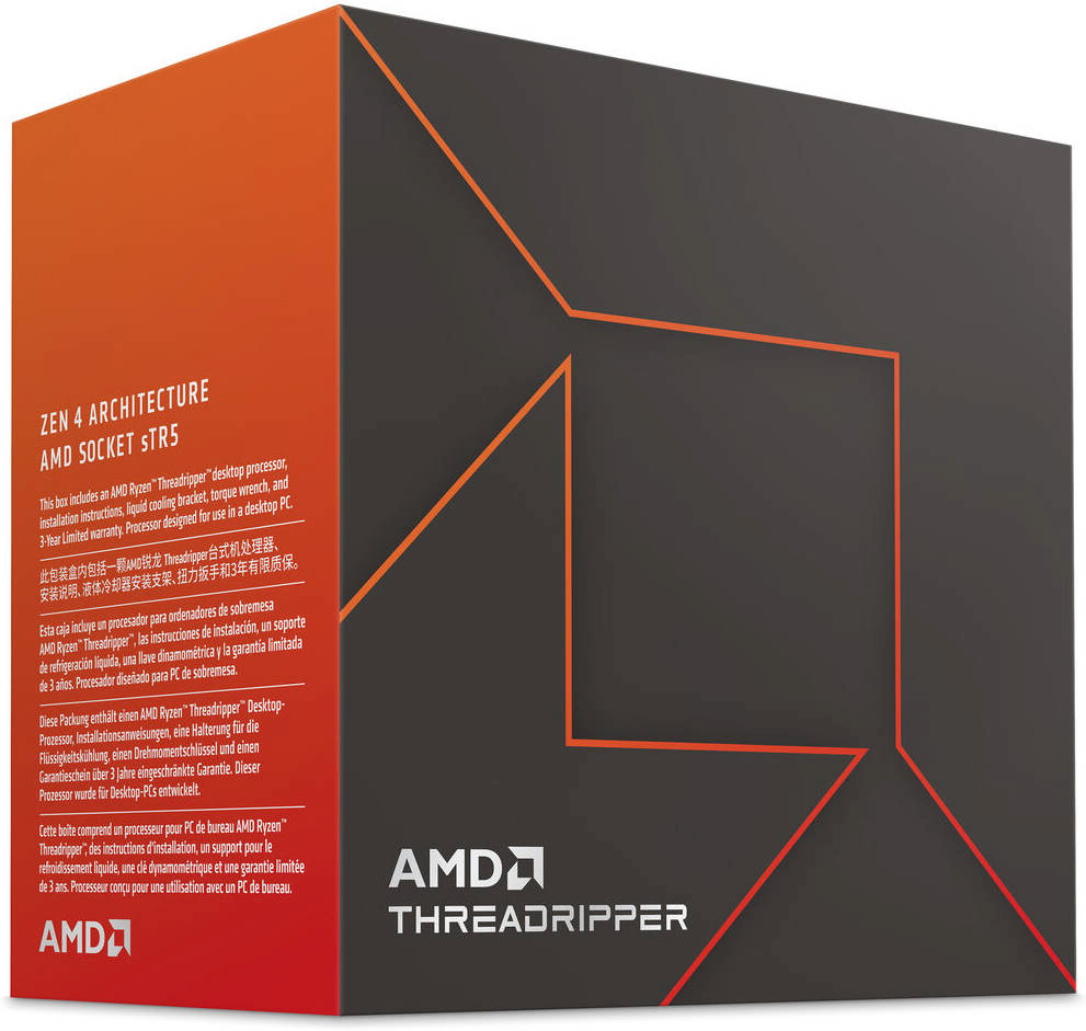 AMD protsessor Ryzen Threadripper 7980X 5.1Ghz SP6 350W 321 MB WOF