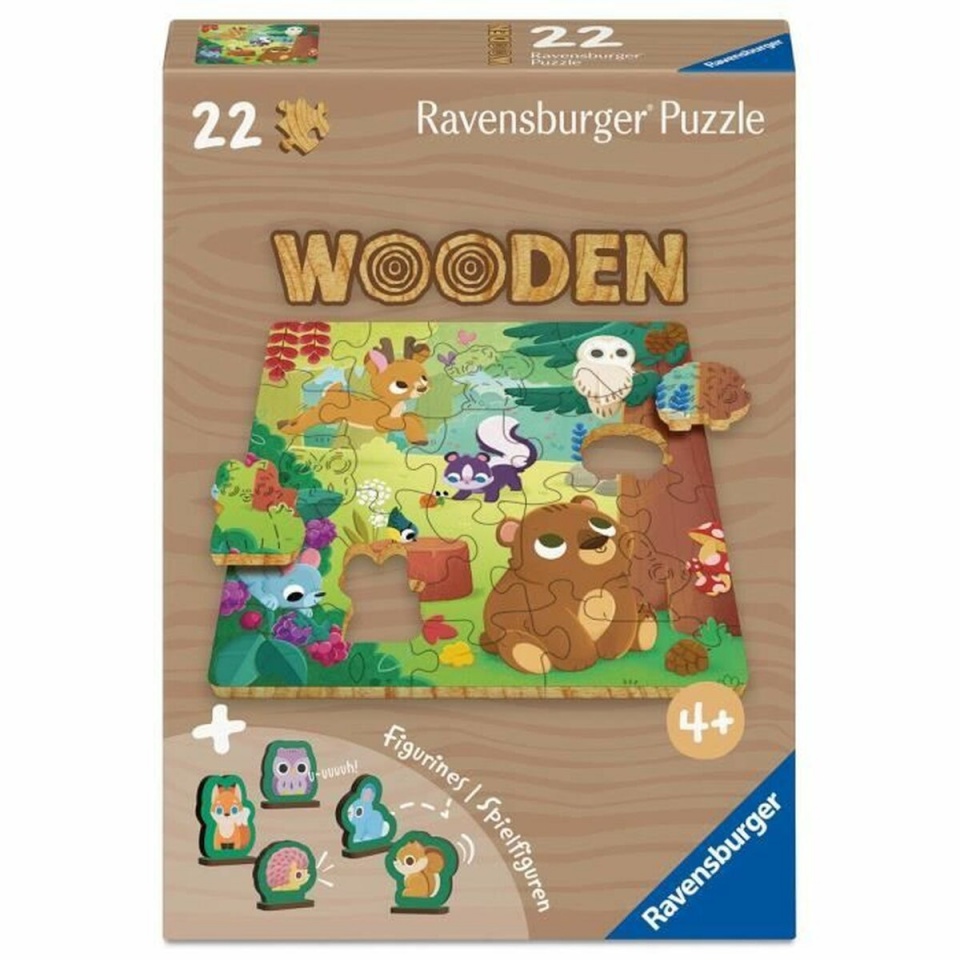 Ravensburger pusle Wooden 22-osaline
