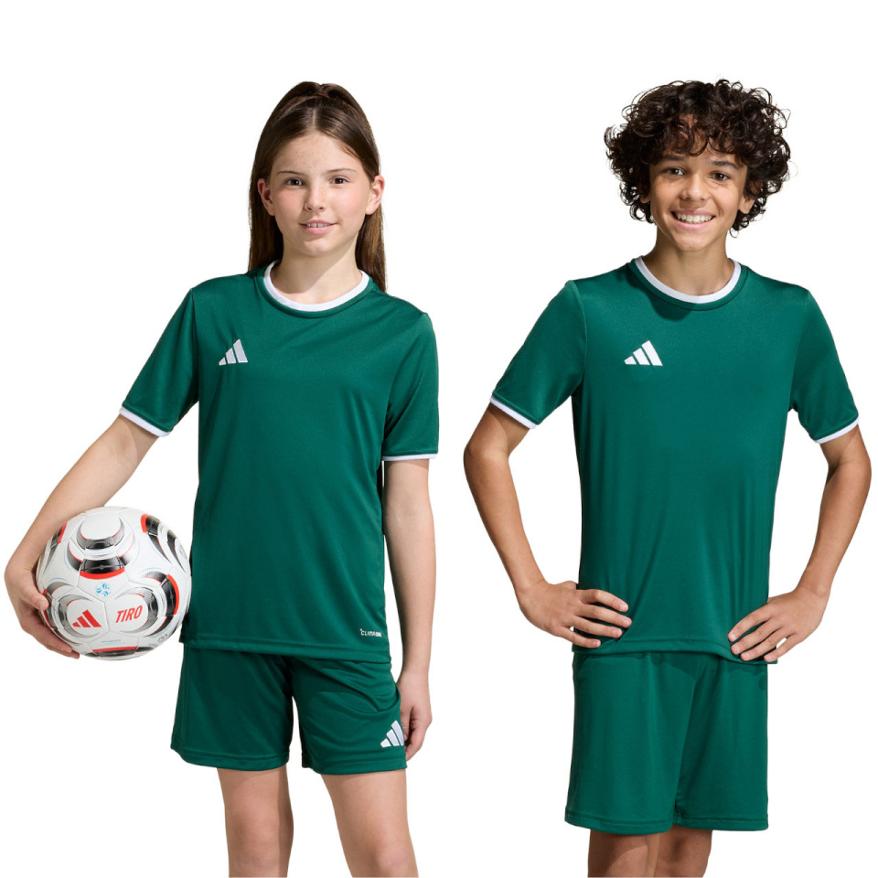 Adidas Teamwear T-särk lastele Entrada 26 Jersey roheline KE9834 suurus 152cm