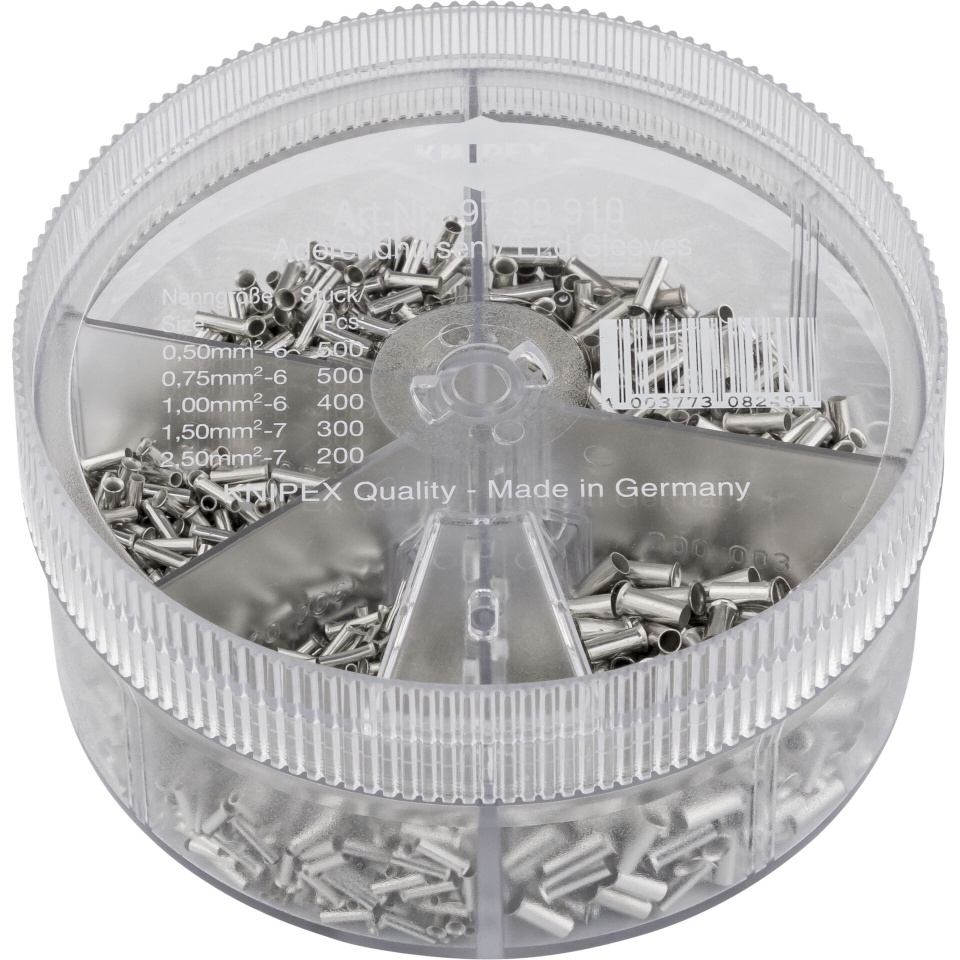 Knipex Assortment insulated kaablihülsid wire ferrules