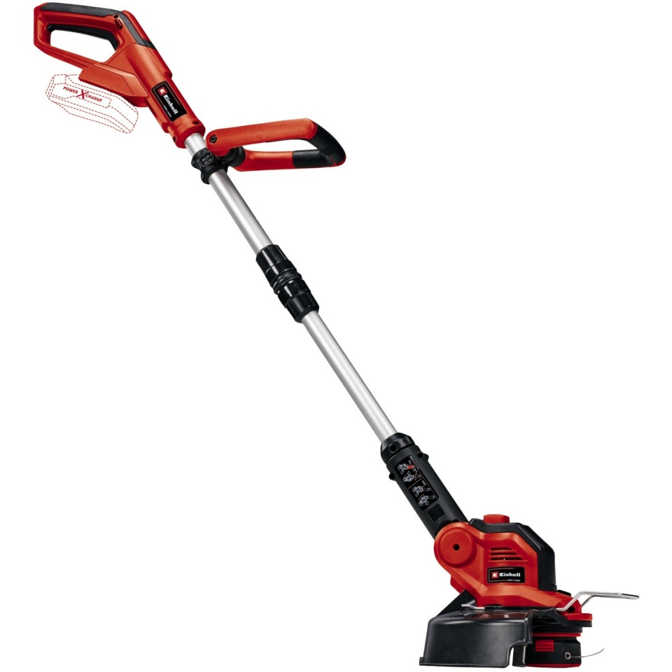 Einhell akutrimmer GE-CT 18/28 Li-Solo Cordless Grass Trimmer, punane/must