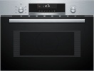 Bosch integreeritav mikrolaineahi CMA585GS1 Built-In Microwave Oven with Hot Air, must/hõbedane