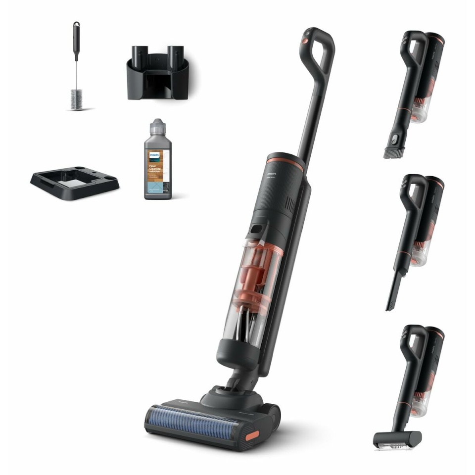 Philips vee- ja tolmuimeja XW6264/11 Series 6000 Stick Vacuum/Electric Broom, must