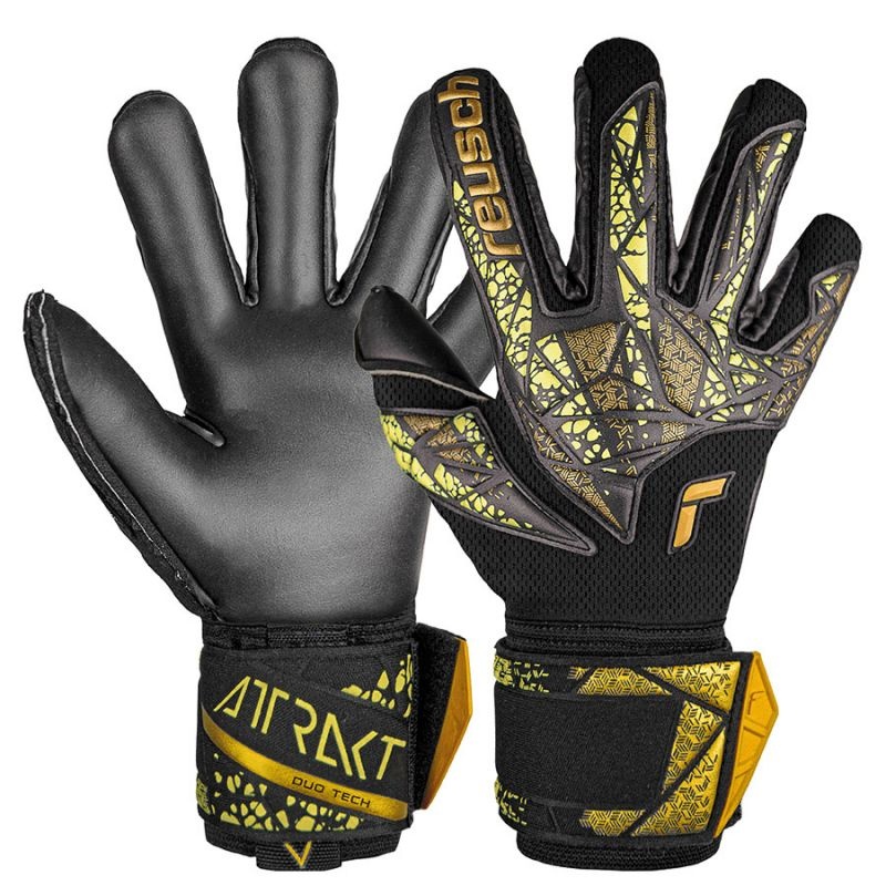 Reusch Attrakt Duo Finger Support väravavahi kindad 54 70 050 7739 10