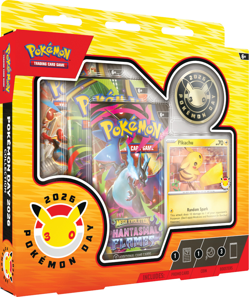 Pokemoni kauplemiskaart Pokemon TCG Pokemoni päev 2026
