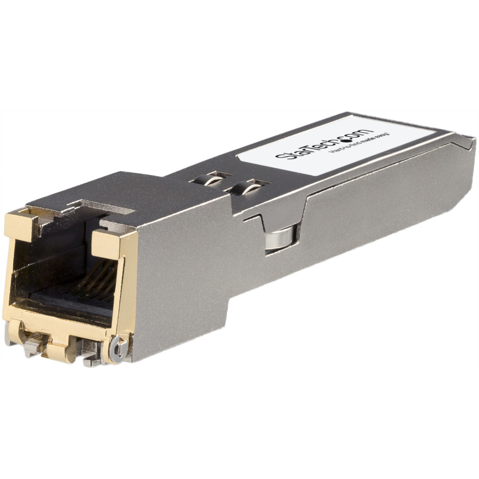 StarTech STARTECH.COM HP JL563A-ST kompatibel SFP+ Module 100/1000/10000Base-TX Kupfer RJ-45 Kupfer mit DDM Transceiver