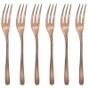 Sambonet söögiriistade komplekt Taste cake fork set 6-osaline copper