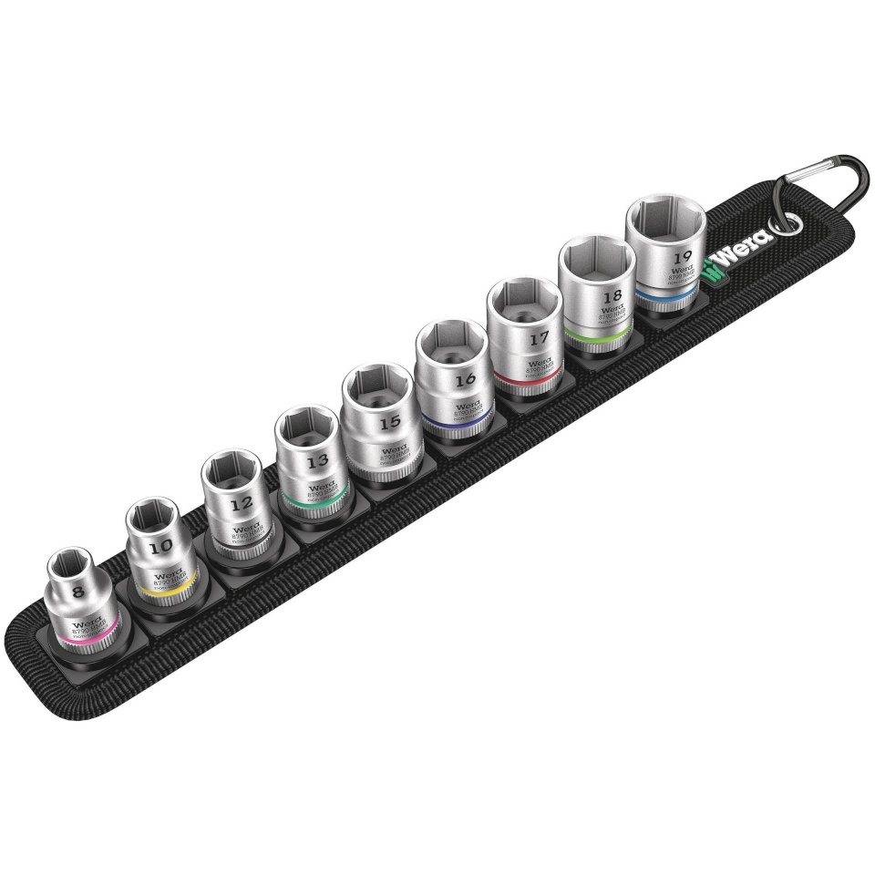 Wera tööriistakomplekt Belt B 4 Zyklop Socket Set 3/8 Drive