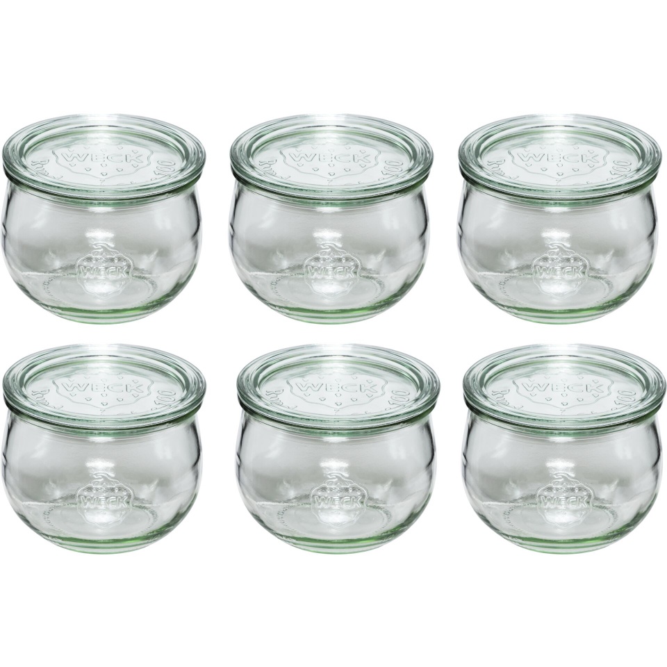 Weck purgid Tulip Jar 580ml, 6tk